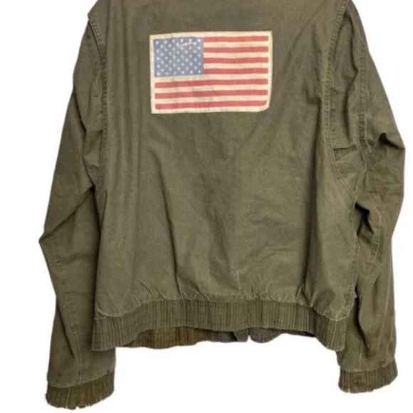 M.jilian vintage military’ jacket with patches medium - Picture 2 of 3